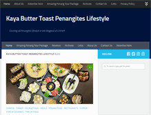 Tablet Screenshot of kayabuttertoast.com